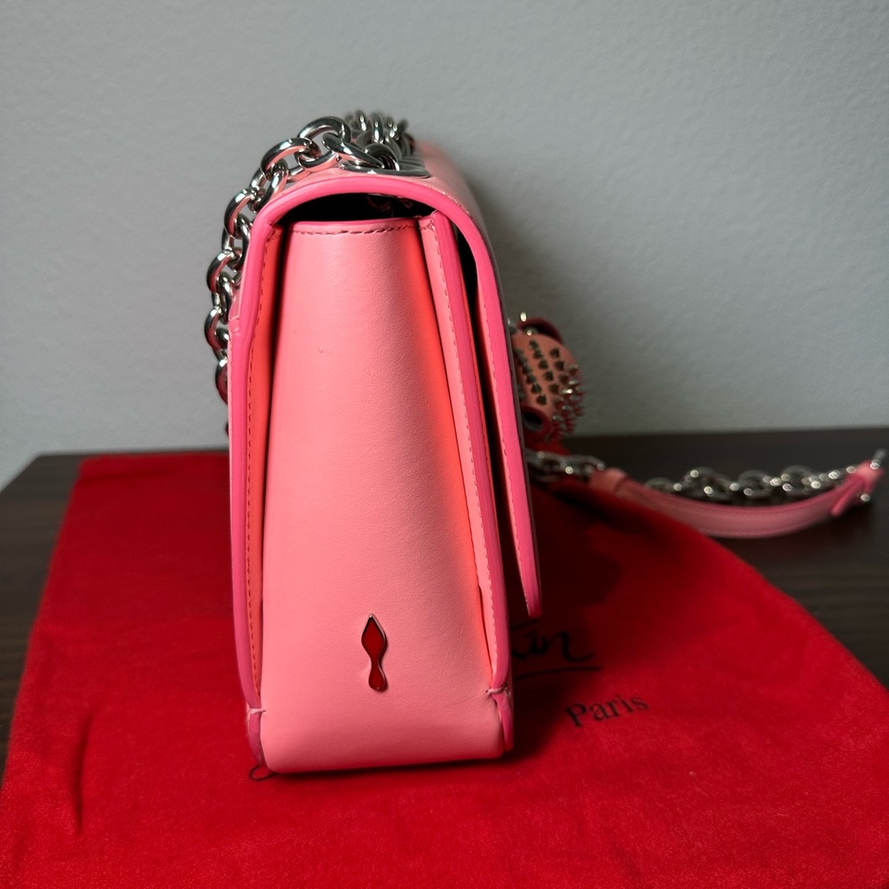 Christian Louboutin Pink Bow Purse - Picture 8 of 9